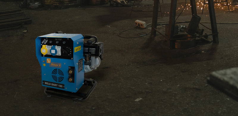 Genset Weld Baby 180 Portable Petrol Welder Generator