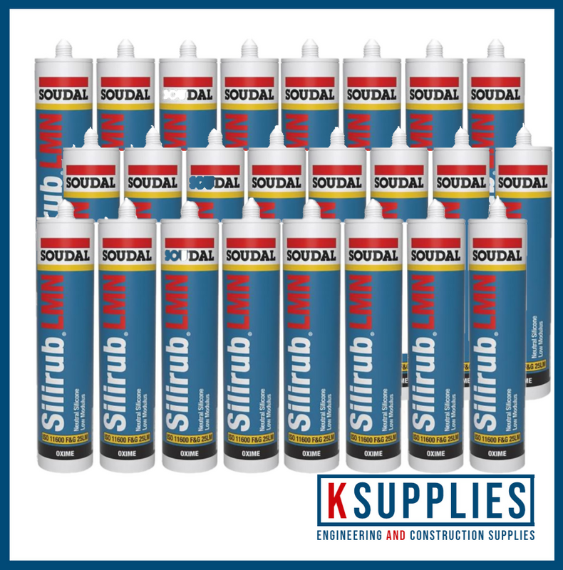 Soudal Silirub LMN Silicone Sealant Low Modulus (Bulk Deals)