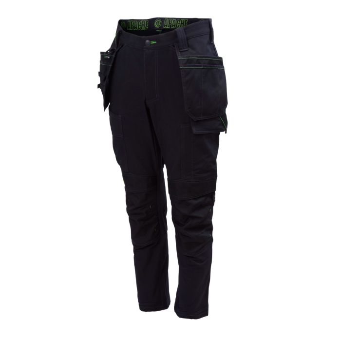 Apache Calgary 4 Way Stretch Black Holster Trouser