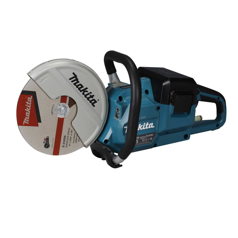 Makita DCE090Z Twin 18v LXT Cordless Brushless Disc Cutter 230mm
