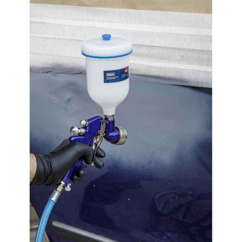Sealey S713G Air Gravity Fed Spray Gun 1.3mm Set Up