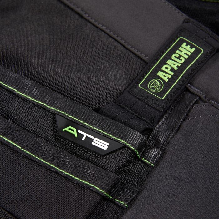 Apache Calgary 4 Way Stretch Grey/Black Holster Trouser