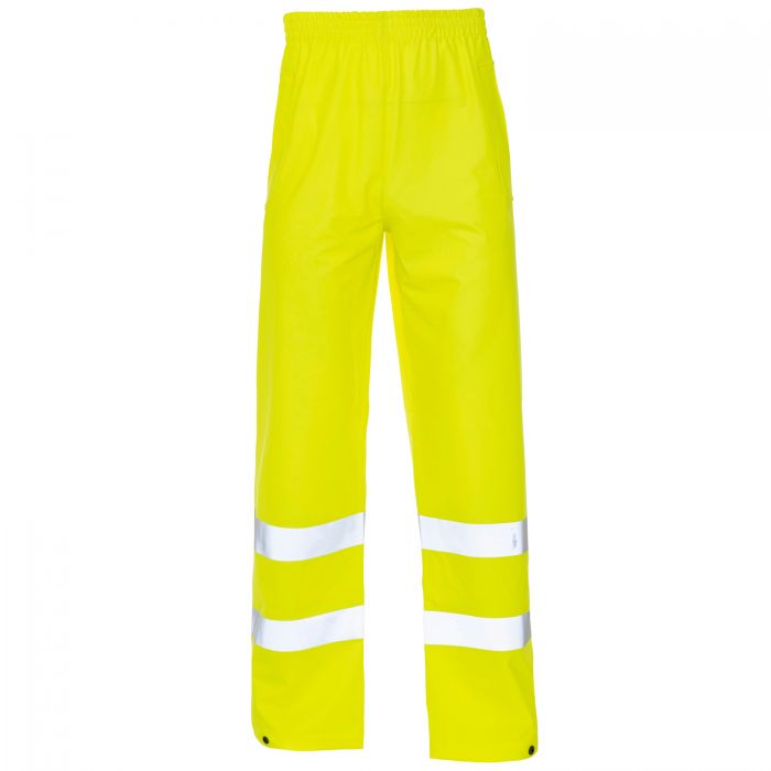 Supertouch Hi Viz Yellow Rain Trouser 18541