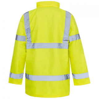 Supertouch Hi Vis Yellow Storm Parka Jacket