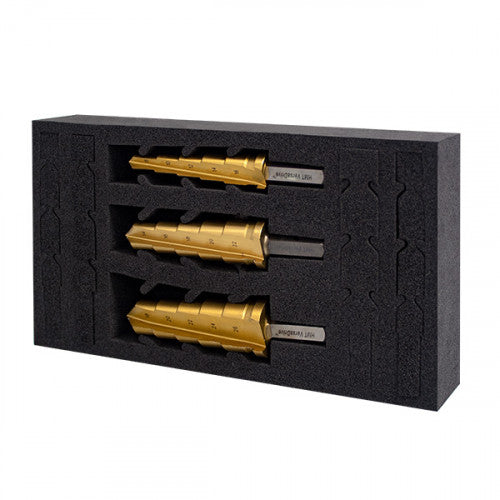 Holemaker (HMT) VersaDrive Step Drill Bits 3pc
