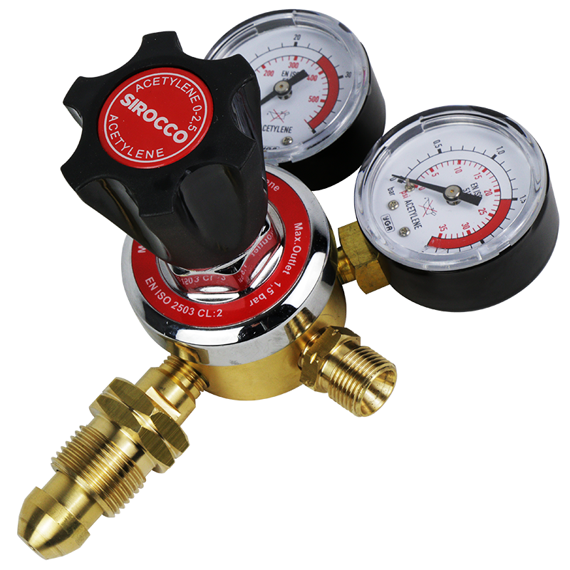 Parweld Acetylene Gas Regulator Twin Gauge E700121