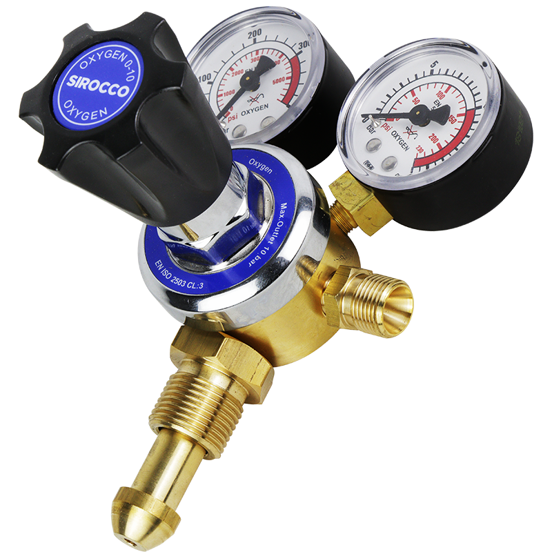 Parweld Oxygen Gas Regulator Twin Gauge E700122