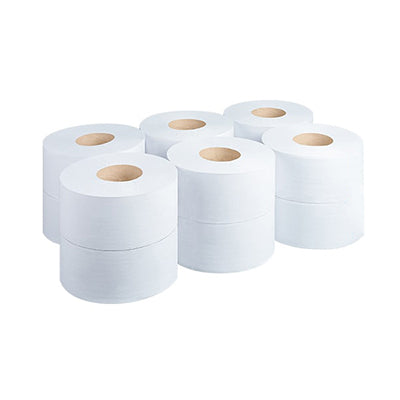 Mini Jumbo Toilet Rolls 12 Pack