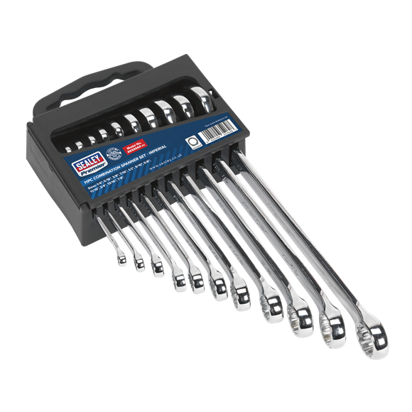 Sealey AK630AF 11pc Imperial Combination Spanner Set