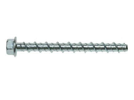 JAB06/08100 Ankerbolts Flange Hex Head 8MM x 100 BZP (Box 100)