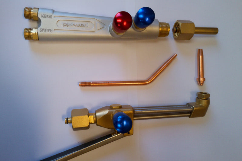 Parweld Type L/W Shank Gas Welding Torch, Mixer & Cutting Attachment
