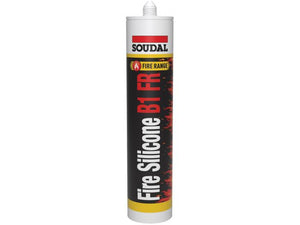 Soudal Fire Silicone Sealant B1 FR  300ml