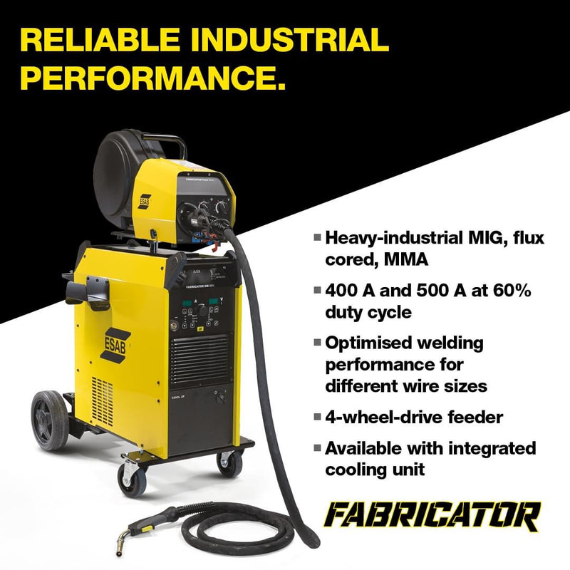Esab EM401i Fabricator Mig Welder 415Volt