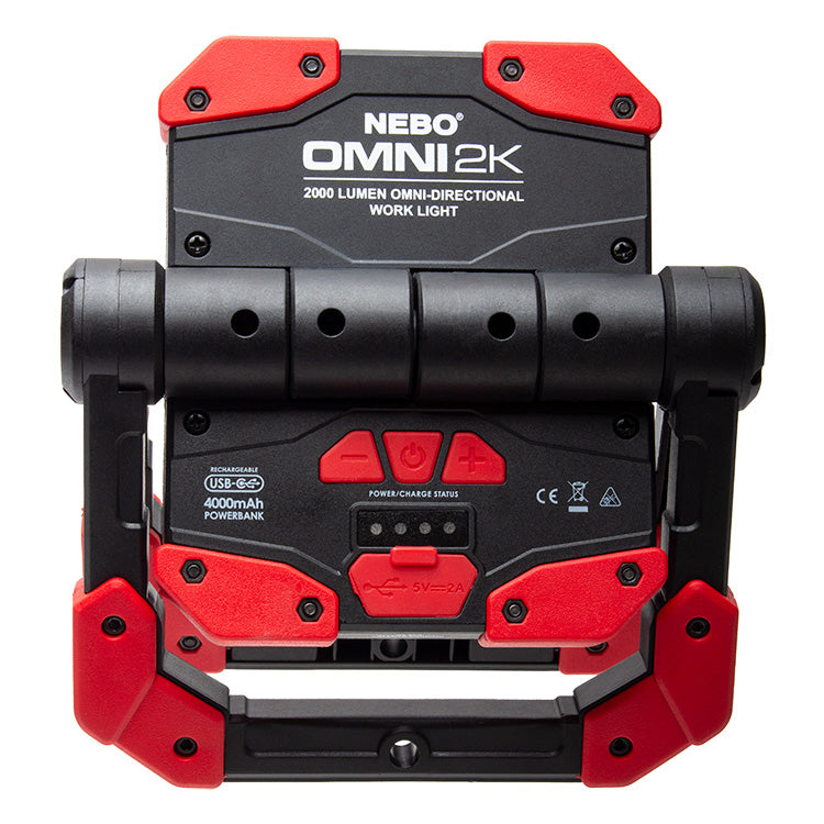 Nebo Omni2K 2000 Lumen Rechargeable Work Light (NE0015)