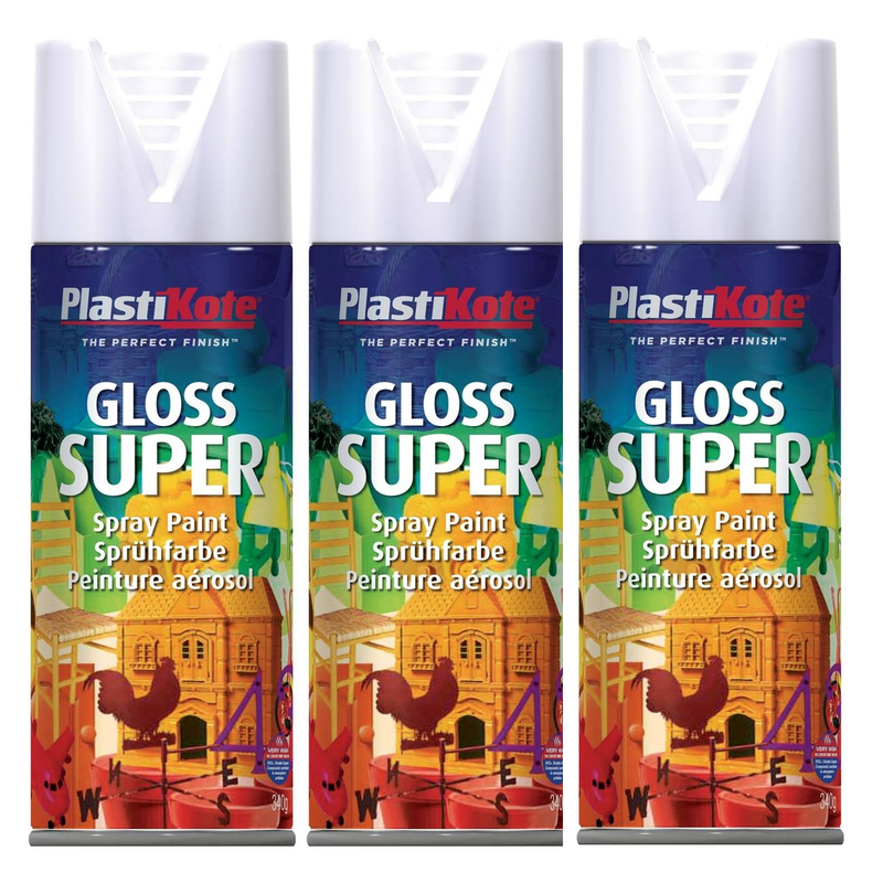 Plastikote gloss super spray paint Various colours 400ml