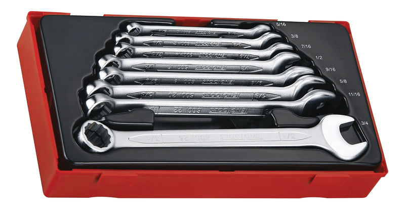 Teng TT3592 8pc AF Imperial Combination Spanner set