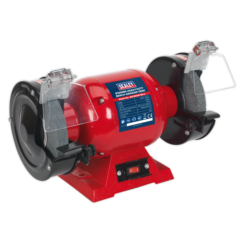 Sealey BG150XD/99 Bench Grinder 6" Heavy-Duty