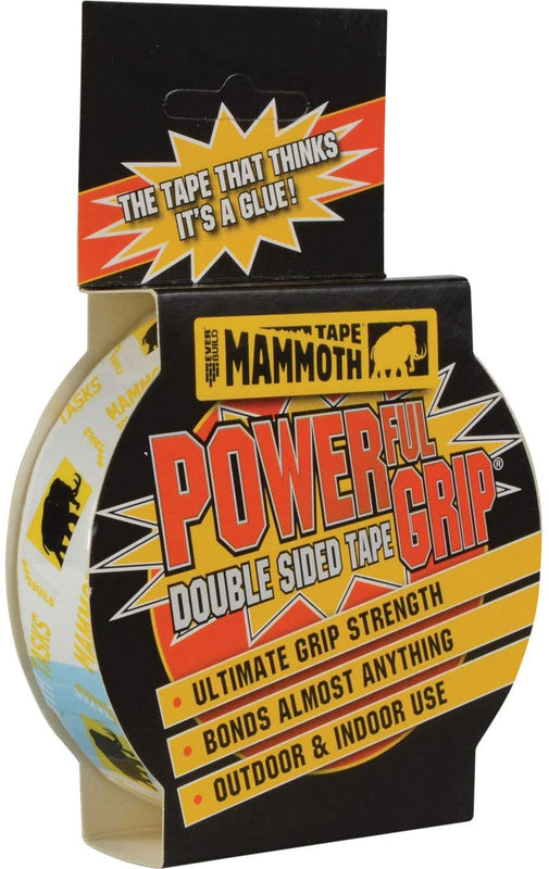 Everbuild 50mm x 2.5M Mammoth Double Sided Grip Tape
