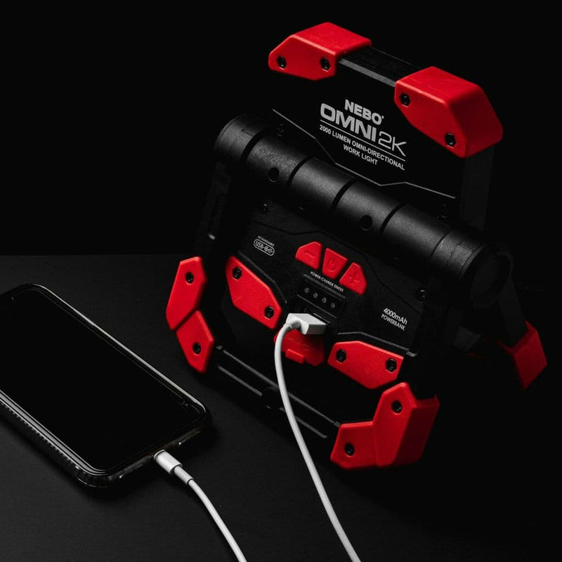 Nebo Omni2K 2000 Lumen Rechargeable Work Light (NE0015)