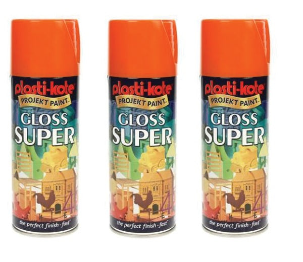 Plastikote gloss super spray paint Various colours 400ml