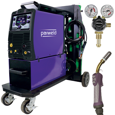 Parweld xtm221Di Plasma, Mig, AC/DC Tig ,MMa, Multi process 5 in 1