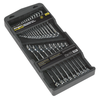 Siegen S0564 Combination Spanner Set 25pc Metric