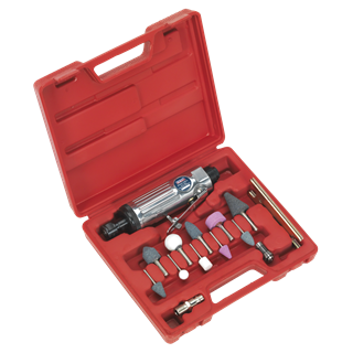 Sealey SA67 16pc Air Die Grinder kit