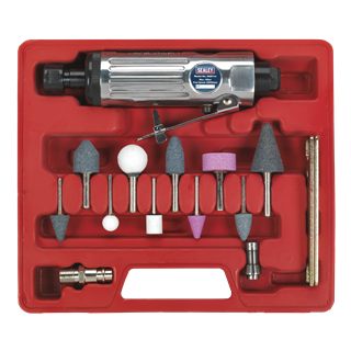 Sealey SA67 16pc Air Die Grinder kit