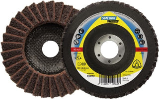 Klingspor SMT800 115mm Coarse Brown Polishing Flap Disc Convex (278495) 10 pack