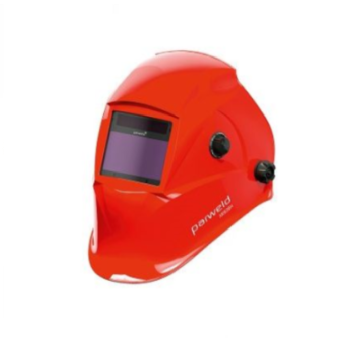 Parweld Xr938 Red Auto Darken Welding Headshield With Grind Mode (True Colour)
