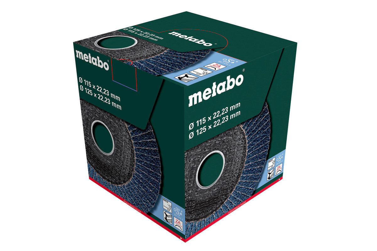 Metabo Flap Disc 115mm X z120 Flap Disc (10 Pack)