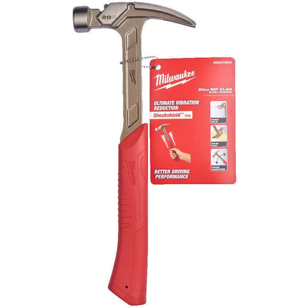 Milwaukee 20oz Steel Rip Claw Hammer 4932478654