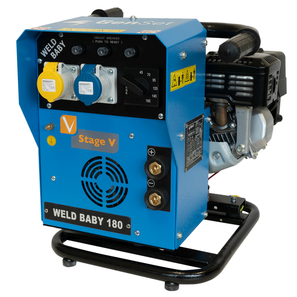 Genset Weld Baby 180 Portable Petrol Welder Generator