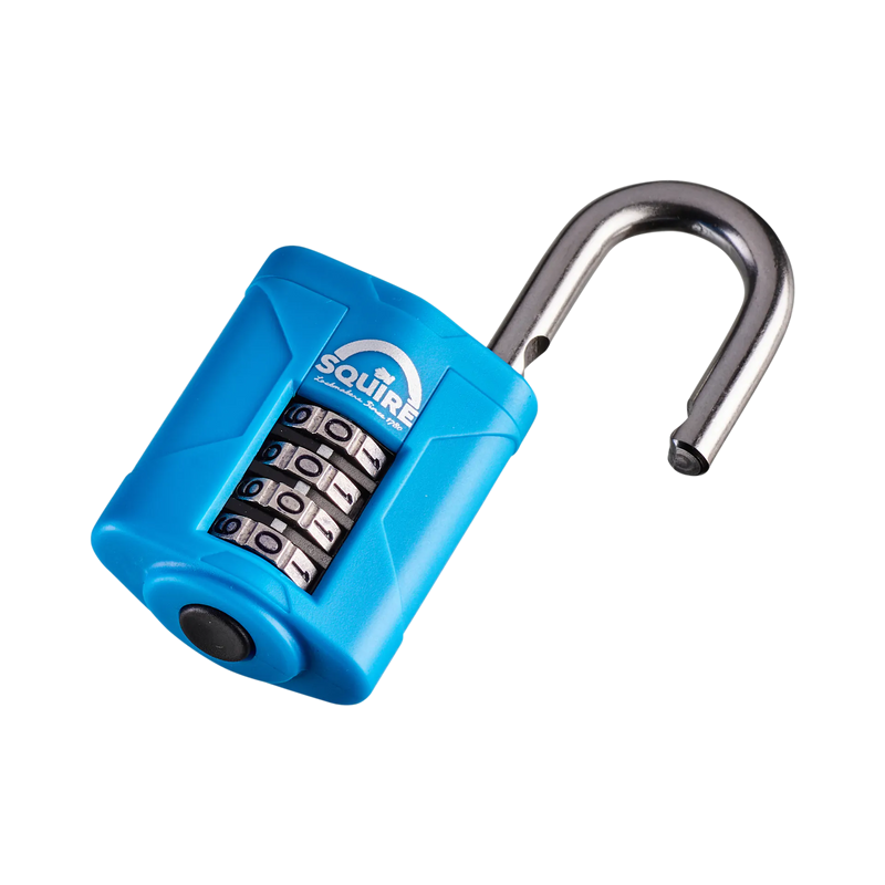 Squire CP40S - 40mm Combination Padlock - Stainless Steel Shackle