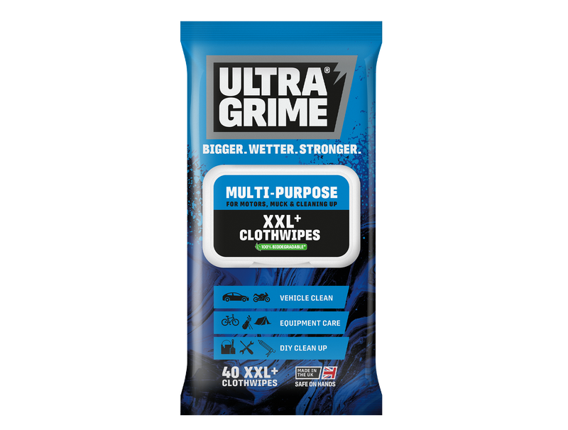 ULTRAGRIME® LIFE MULTI-PURPOSE ORIGINAL CLOTHWIPES (40 Pack) Bulk 6 packs