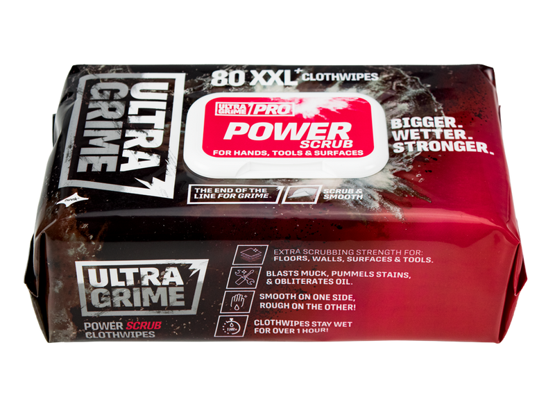 ULTRAGRIME® PRO POWER SCRUB Industrial Wipes (480 Pack)