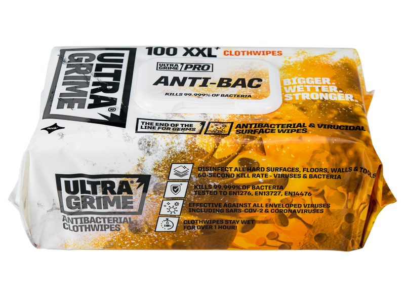 ULTRAGRIME® PRO ANTI-BAC Cloth Wipes (600 Pack)