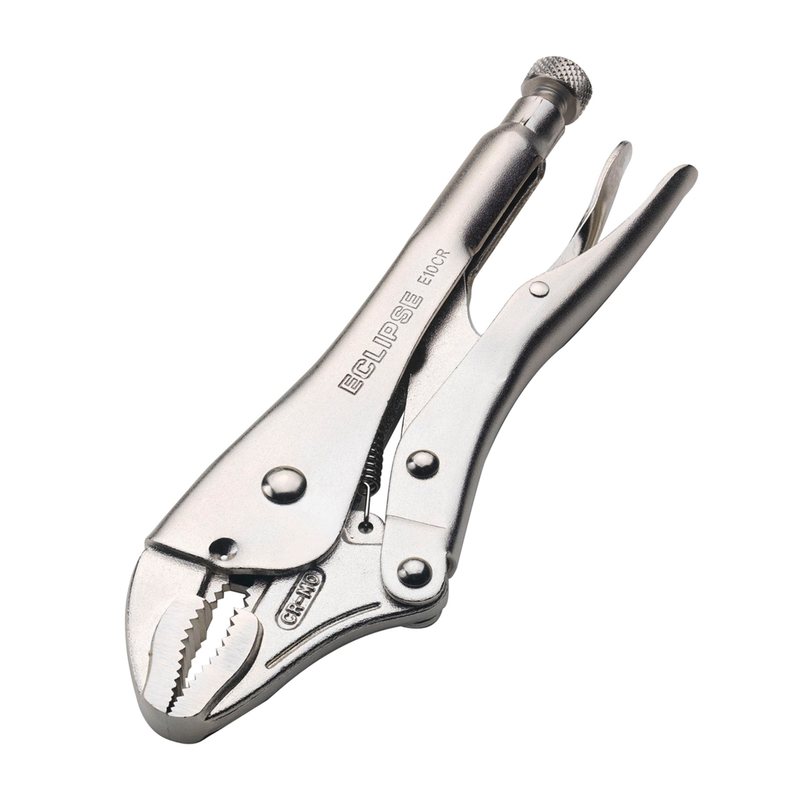 Eclipse E10CR Curved Jaw Vise Grip type Pliers 10" / 250mm