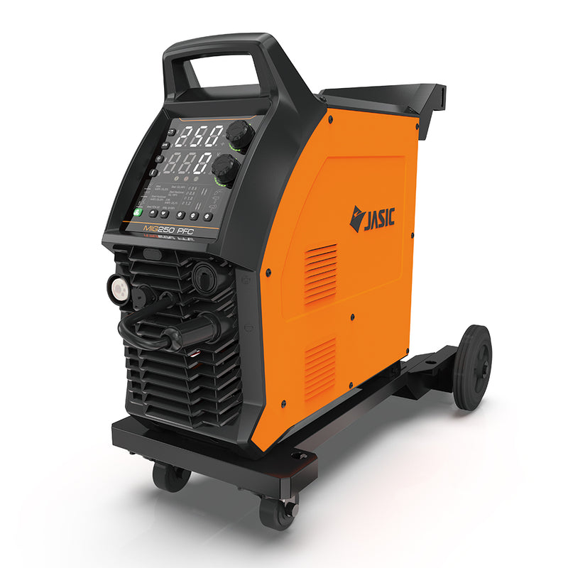 Jasic Evo Mig Welder EM-250 PFC Package c/w Trolley 110/240v