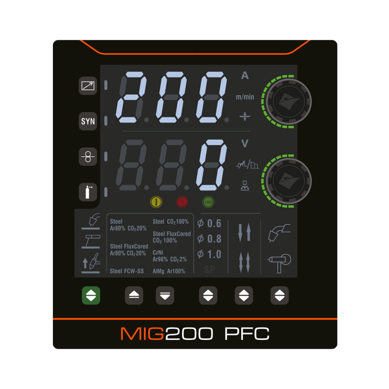 Jasic Evo Mig Welder EM-250 PFC Package c/w Trolley 110/240v