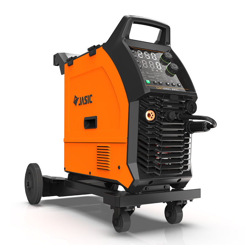 Jasic Evo Mig Welder EM-250 PFC Package c/w Trolley 110/240v