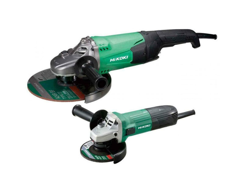 Hikoki Angle Grinder Twin Pack 240V 230MM + 115MM G23ST G12STX