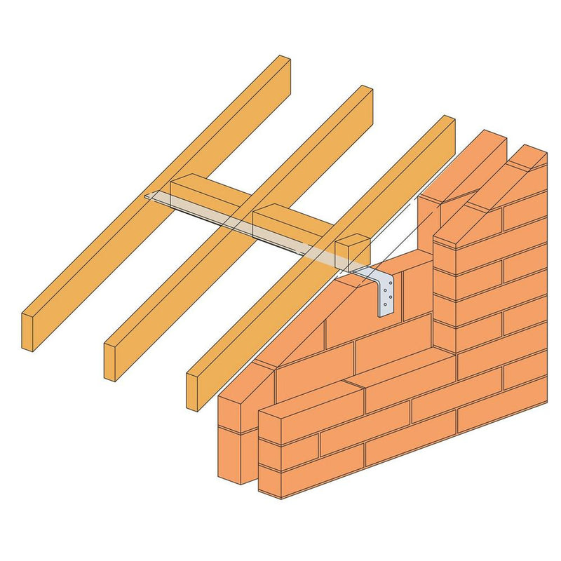 Simpson H12B10 Heavy Restraint Strap 1200mmx100mm (10 Pack)