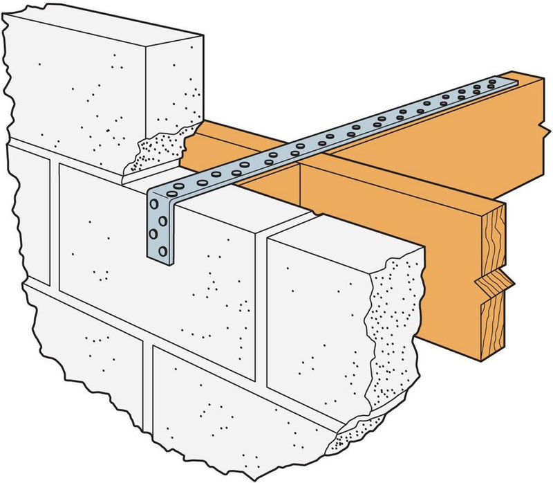 Simpson H12B10 Heavy Restraint Strap 1200mmx100mm (10 Pack)