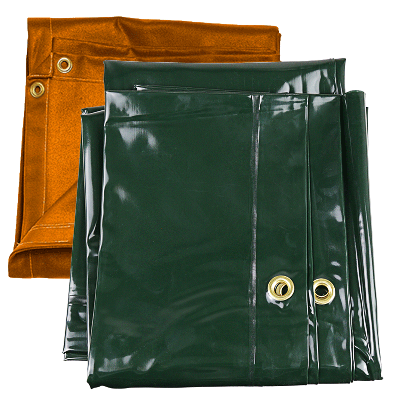 Parweld PVC Green Welding Curtain P3888G