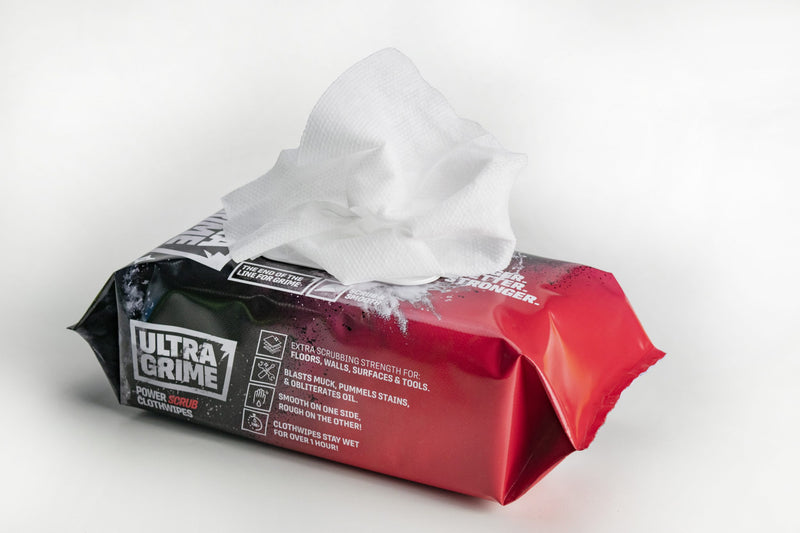 ULTRAGRIME® PRO POWER SCRUB Industrial Wipes (80 Pack)