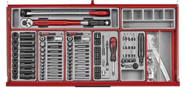 Teng 37" PRO35™ ROLLER CABINET TOOL KIT 663 PIECES RED