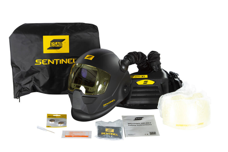 Esab Sentinel A60 Air Helmet With EPR-X1 PAPR Air pack