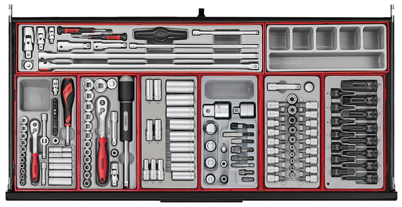 Teng Tools TKW37B1008T  37" PRO35™ roller cabinet tool kit 1008 pieces black