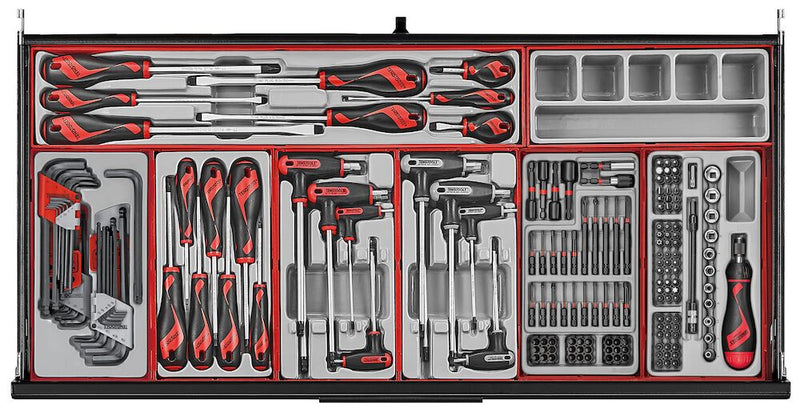 Teng Tools TKW37B1008T  37" PRO35™ roller cabinet tool kit 1008 pieces black